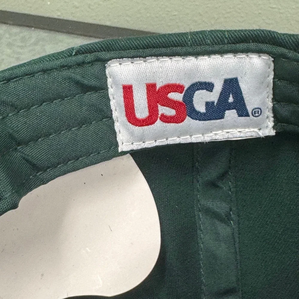 USGA 2018 U.S. Open Shinnecock Hills Golf Hat Mens OSFA‎ Green Excellent Member
